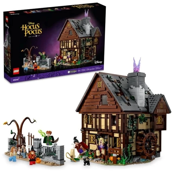 LEGO Ideas Disney Hocus PocusKoleksiyonluk Yapı Seti 21341 Brown