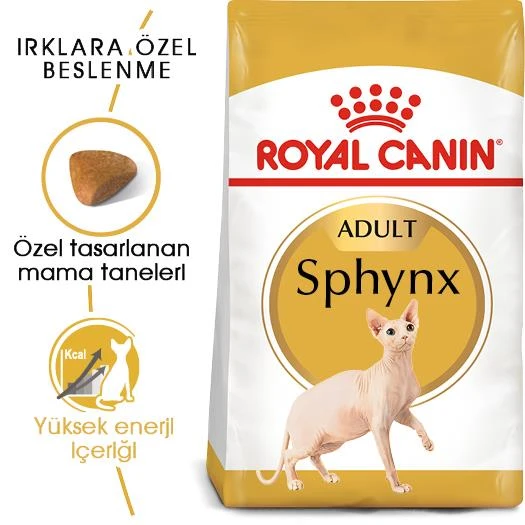Royal Canin Sphynx Yetişkin Kedi Maması 2 kg - Resim 2
