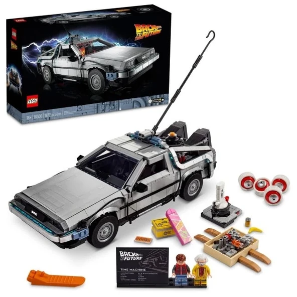 LEGO Icons Geleceğe Dönüş Zaman Makinesi - 10300 Standart paketleme