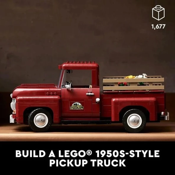 LEGO Icons Kamyonet Yapı Seti 10290