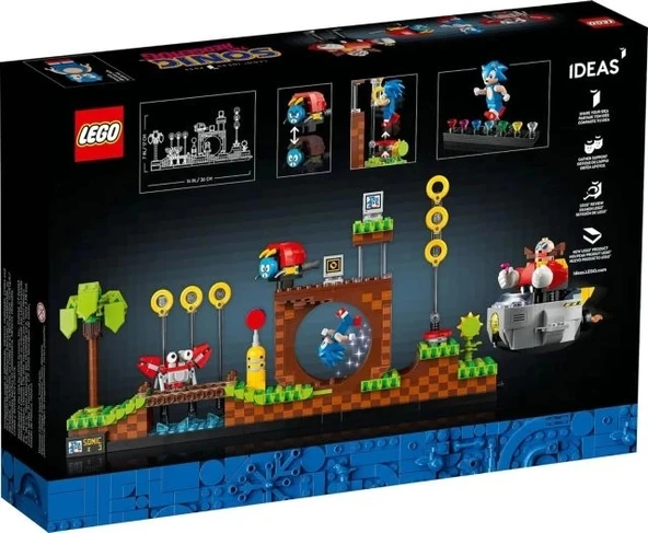 LEGO Ideas Sonic Kirpi - 7