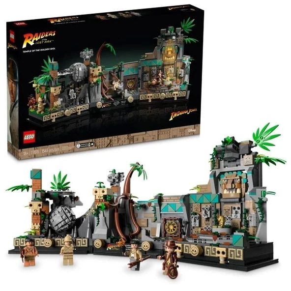 LEGO Indiana Jones Altın İdol Tapınağı 77015 Yapı Seti Golden