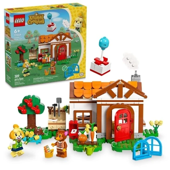 LEGO Hayvan Geçişi Isabelle'in Ev Ziyareti 77049 Multicolor