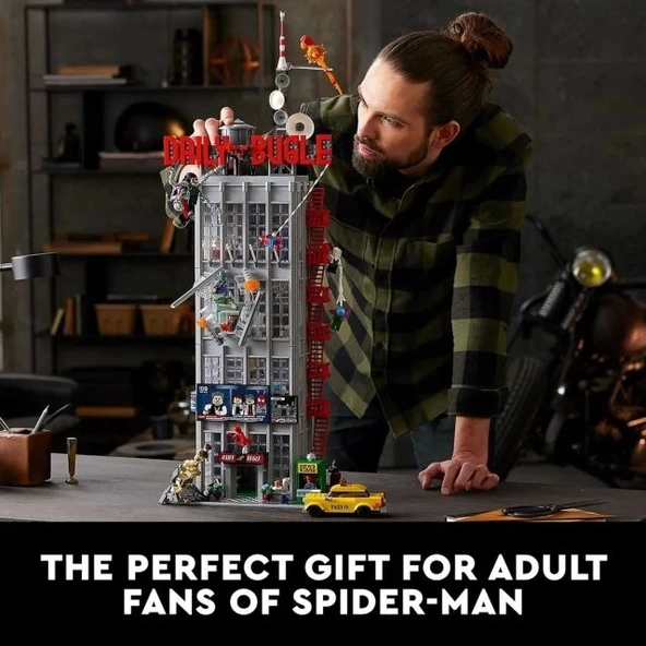 LEGO Marvel Spider-Man Daily Bugle Gazete Ofisi 76178 Yapı Seti