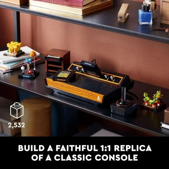 LEGO Icons Atari 2600 Yapı Seti 10306 Açılması Kolay Paketleme