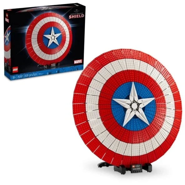 LEGO Marvel Kaptan Amerika'nın Kalkanı 76262 Model Kiti