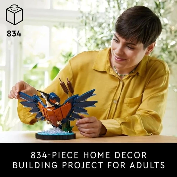 LEGO Icons Yalıçapkını Kuş Modeli Yaratıcı Seti - 2