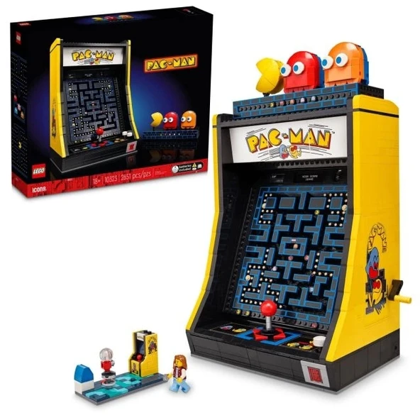 LEGO Icons PAC-Man Arcade Yapı Seti - 10323 Multicolor