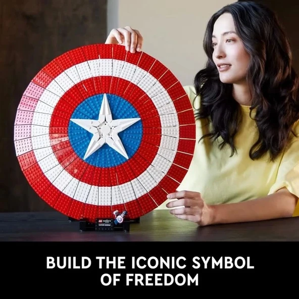 LEGO Marvel Kaptan Amerika'nın Kalkanı 76262 Model Kiti - 3