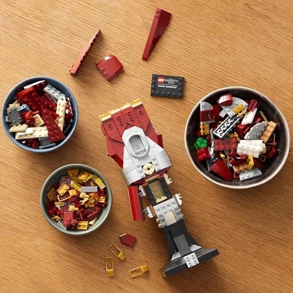 LEGO Marvel Nano Eldiven Demir Adam Modeli Yapı Seti 76223 - 10