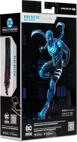 McFarlane Toys DC Multiverse Mavi Böcek Figürü - 11
