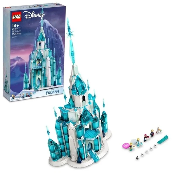 LEGO Disney Prensesi Buz Kalesi Yapım Oyuncağı 43197  Standart paketleme