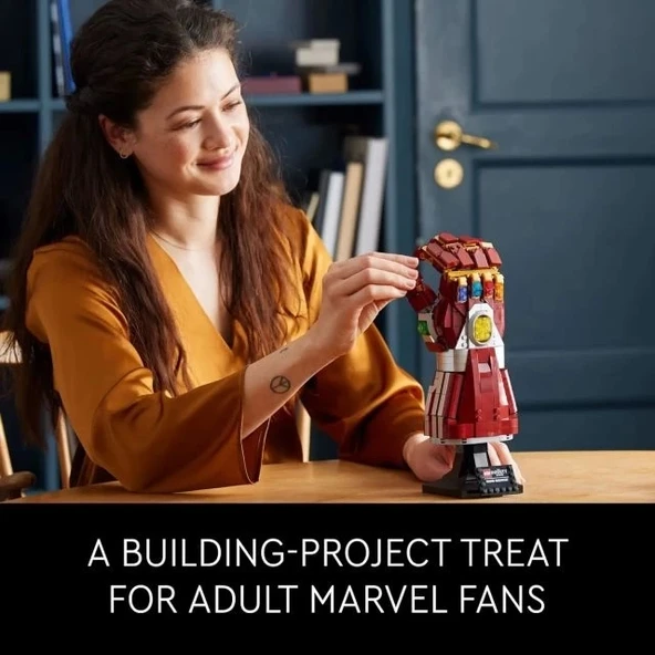 LEGO Marvel Nano Eldiven Demir Adam Modeli Yapı Seti 76223 - 6