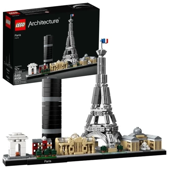 LEGO Mimarlık Paris Skyline Model Yapı Seti - 21044 Multicolor
