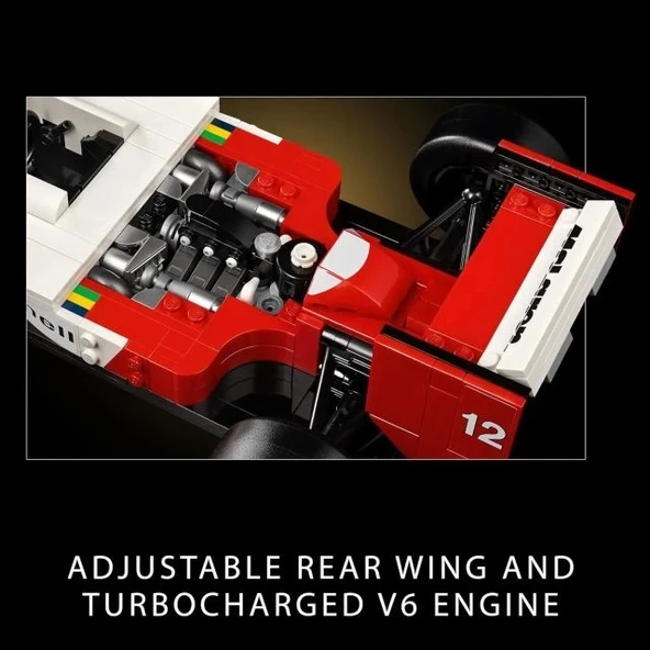 LEGO Icons McLaren MP4/4 ve Ayrton Senna Minifigürü 10330 - 4