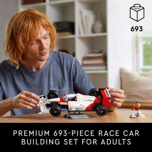 LEGO Icons McLaren MP4/4 ve Ayrton Senna Minifigürü 10330 - 2