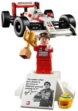 LEGO Icons McLaren MP4/4 ve Ayrton Senna Minifigürü 10330 - 8