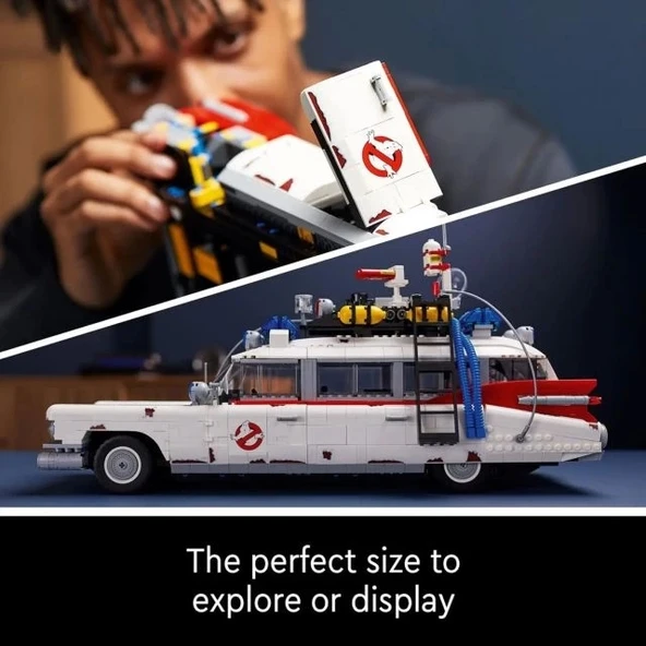 LEGO Icons Hayalet Avcıları ECTO-1 Araç Kiti - 10274 - 5