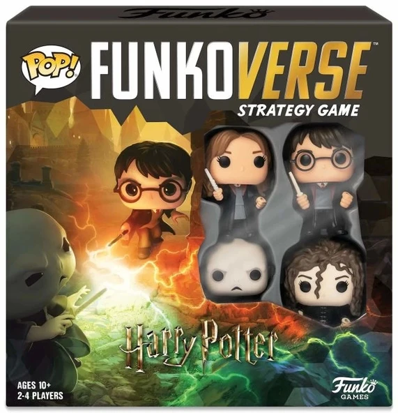 Games Funko Harry Potter 100 Funkoverse Figürü (4 Character Pack)