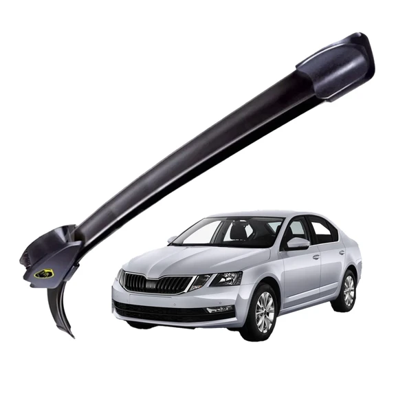 Mega Oto Market RBW Otomobil Sileceği Muz Silecek Takımı 60/48 cm 24/19 inch Audi A3 - Skoda Octavia 2 - Volkswagen Caddy 3 ile uyumlu