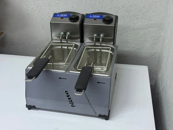 Akse Ekonomik Fritöz 3+3 Litre Elektrikli - 2