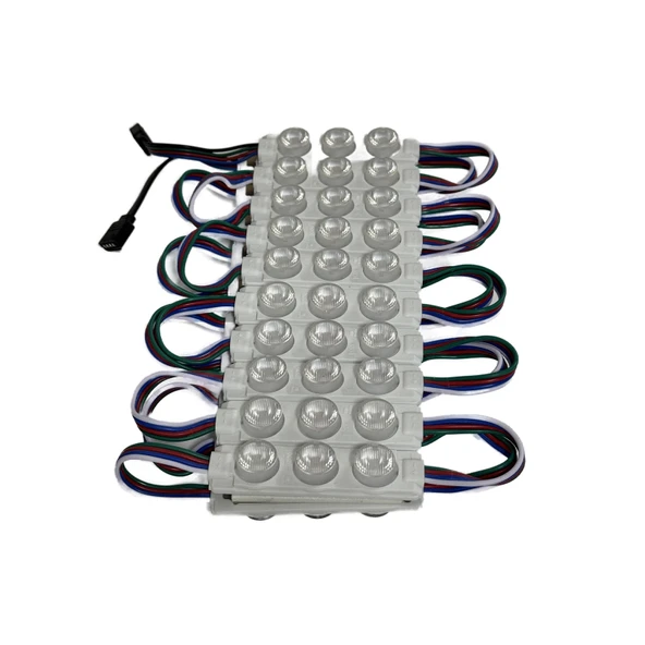 Akvaryum Mutfak Dolap Ayna Modül Led Aydınlatma RGB Işık mercekli vitrin tezgah mağza ürün gösteri 3W DC 12V - 5