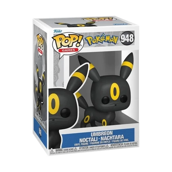 Funko POP! Games: Pokemon - Umbreon - Collectable Vinyl Figürü 10Cm Multicolor
