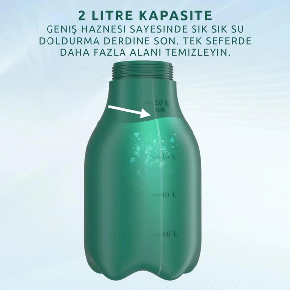 Polham 2 Litre Şarjlı Otomatik Yüksek Basınçlı Araç Yıkama Köpük Püskürtücü El Pompası, Çok Amaçlı Köpük Pompası - 6