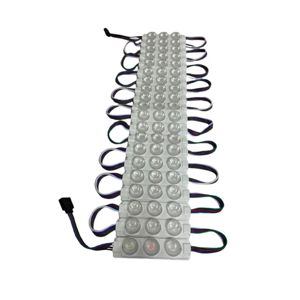 Akvaryum Mutfak Dolap Ayna Modül Led Aydınlatma RGB Işık mercekli vitrin tezgah mağza ürün gösteri 3W DC 12V