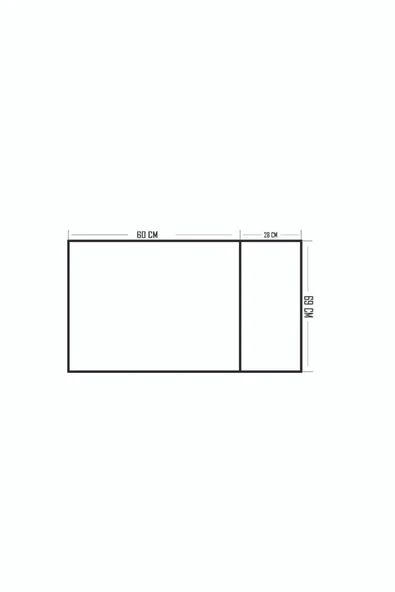 Masif Ahşap Tablalı Katlanır Masa - Çalışma Yemek Mutfak Masası ASRA TREND KM-27 KAYIN - Resim 3