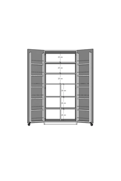 Mutfak Kiler Dolabı Mk-02 - 6