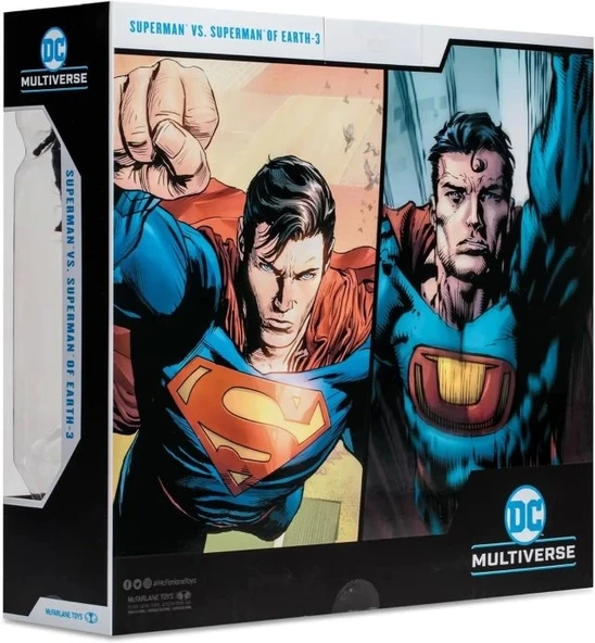 McFarlane Toys - DC Multiverse Superman vs Superman Figürü - 9