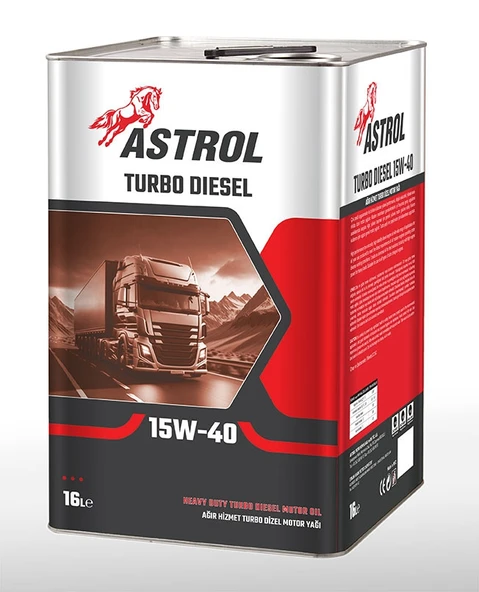 ASTROL PETRO ASTROL - 15W40 CF 4 Motor Yağı 16 Litre Teneke
