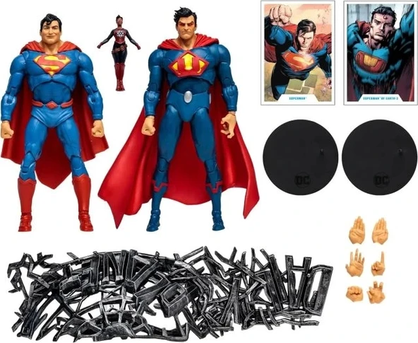 McFarlane Toys - DC Multiverse Superman vs Superman Figürü - 6