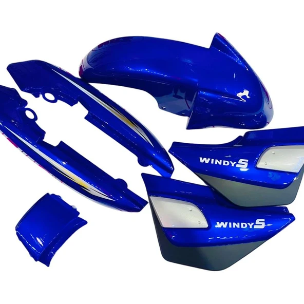 Kanuni Windy - S 125 Kaporta 3 ' Lü Set Mavi ürün görseli 1