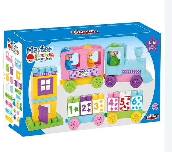 PİLSAN MASTER BLOK RAKAMLI TREN - 2