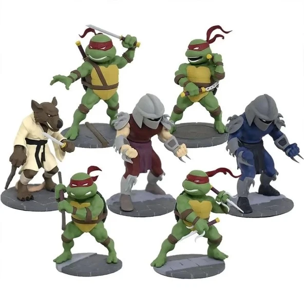 Teenage Mutant Ninja Turtles D-Formz Mini Figürler