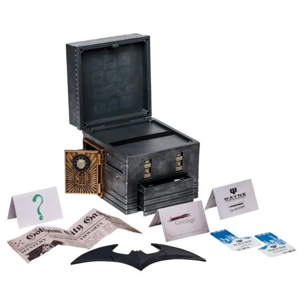 McFarlane DC Direct The Riddler Puzzle Box Figürü