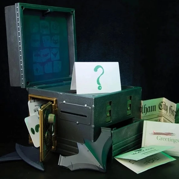McFarlane DC Direct The Riddler Puzzle Box Figürü - 7