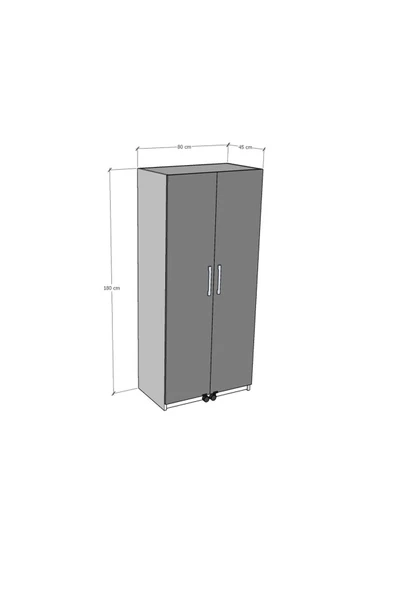 Mutfak Kiler Dolabı Mk-02 - 4