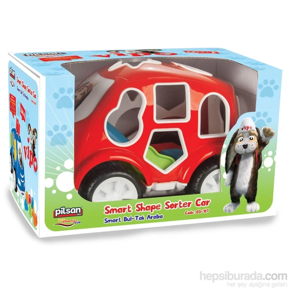 PİLSAN BULTAK ARABA SMART KIRMIZI RENK - 2