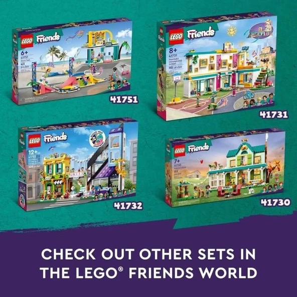 LEGO Friends Downtown Çiçek ve Tasarım Mağazaları 41732 - 5