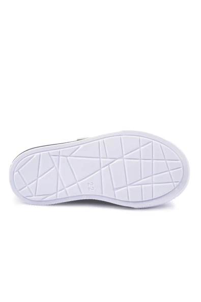 Ayakmod Lacivert Beyaz Ortopedik Bebek Ayakkabı 21K01 B - Resim 5