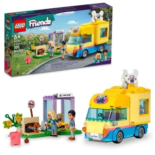 LEGO Friends Köpek Kurtarma Vanı Oyun Seti 41741