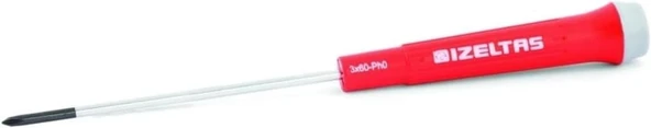 İzeltaş Elektronikçi Tip (Klemens) Yıldız Uçlu Tornavida 4x150