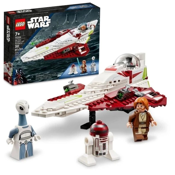 LEGO Star Wars OBI-Wan Kenobi'nin Jedi Starfighter'ı 75333 Multicolor