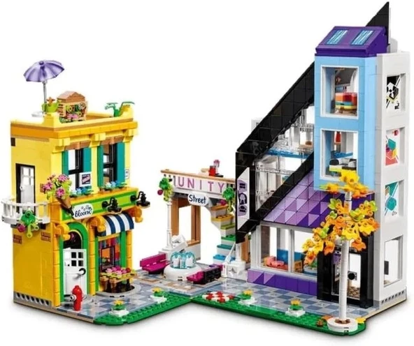 LEGO Friends Downtown Çiçek ve Tasarım Mağazaları 41732 - 8