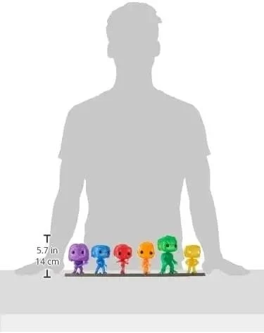 Funko Pop Artist Series: Marvel Infinity Saga - Avengers with Base (6'lı Paket) - 9