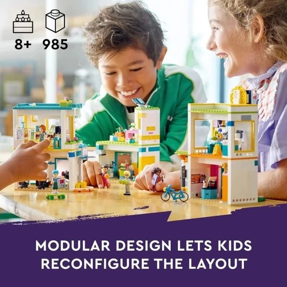 LEGO Friends Heartlake Uluslararası Okul Oyun Seti 41731 - 3