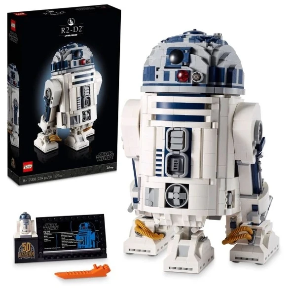 LEGO Star Wars R2-D2 Droid Yapı Seti 75308 Standard Packaging